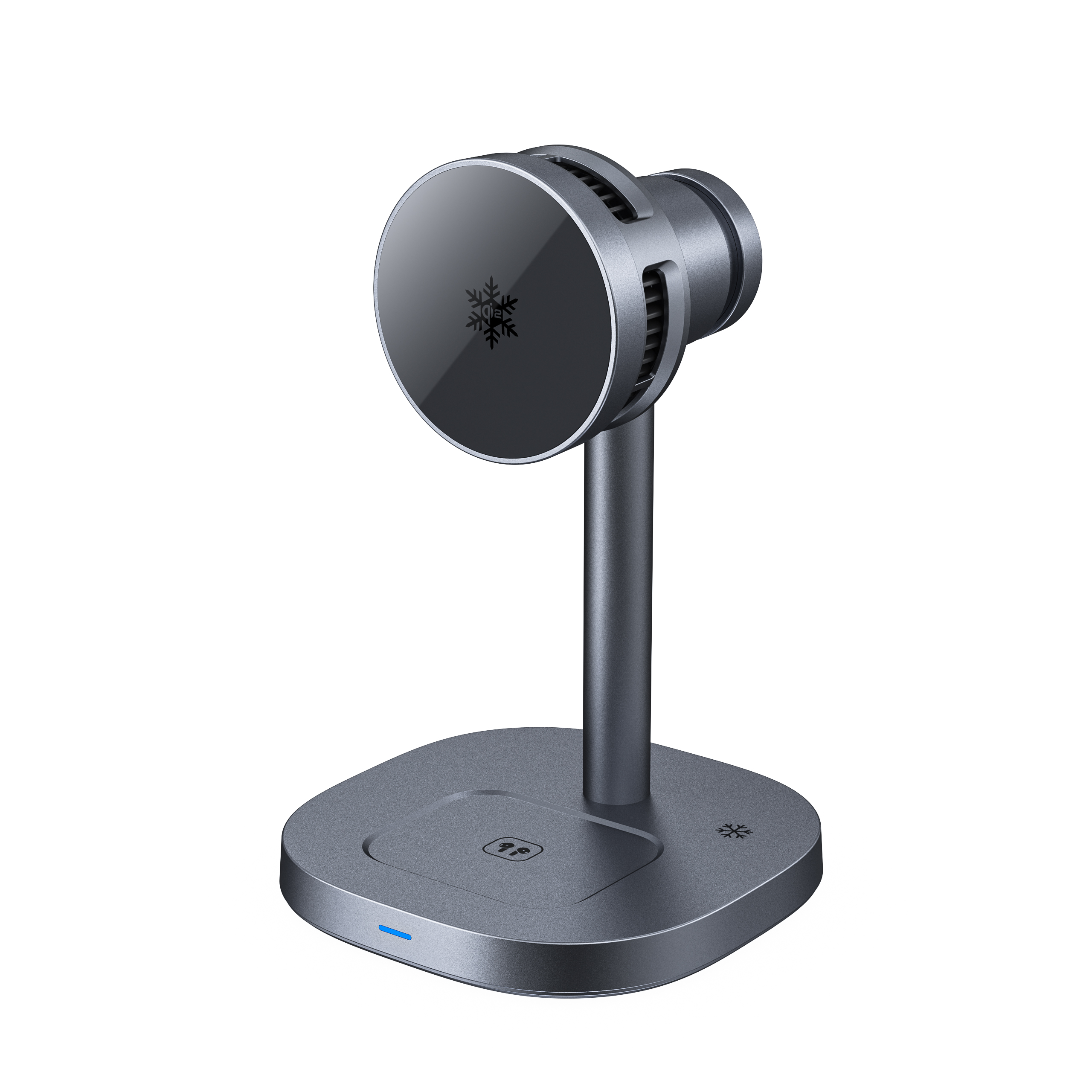 QI2 New Fan Cooling Magnetic Three-in-One Wireless Charger